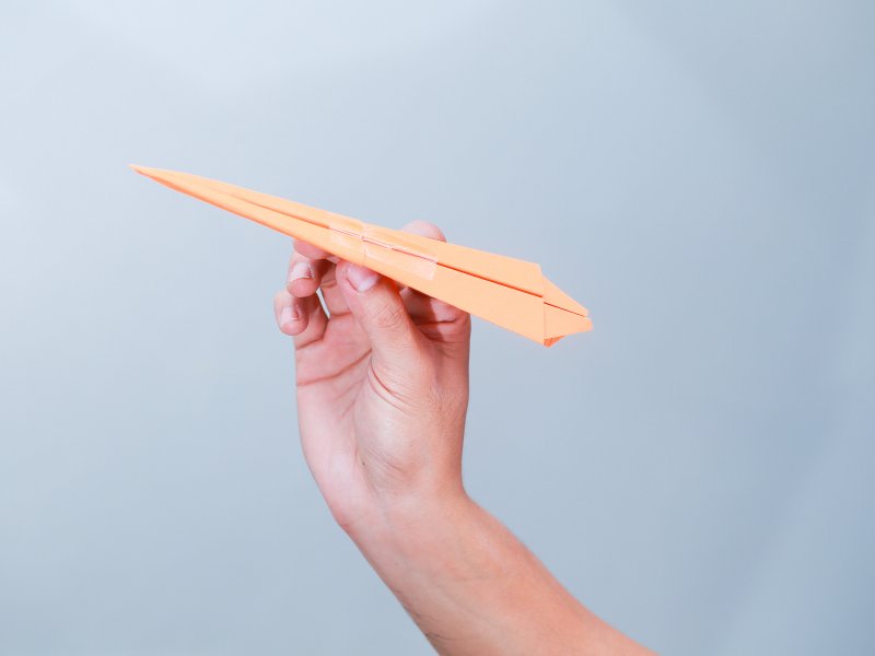 Оригами самолет планер