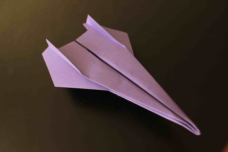 Самый маленький бумажный самолет