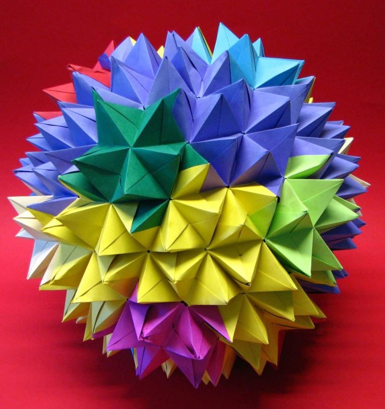 Икосаэдр оригами