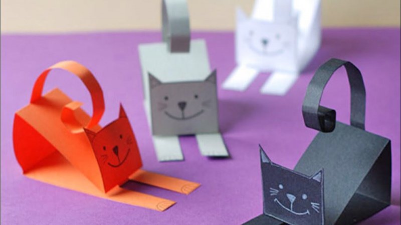 Оригами из бумаги для детей