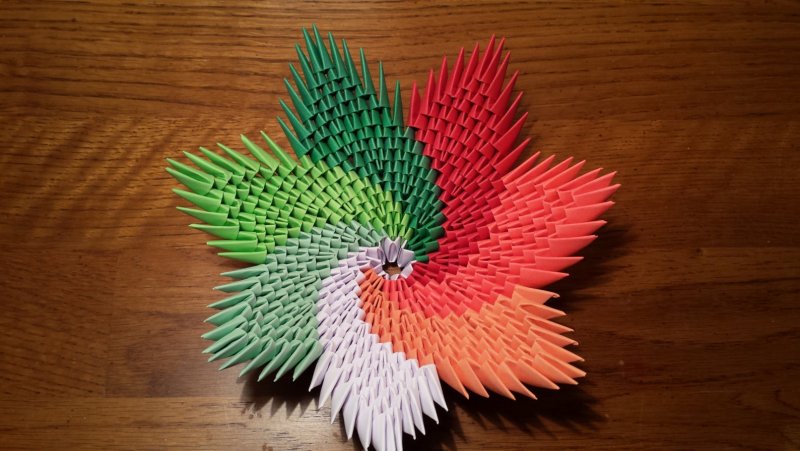 Китайское модульное оригами