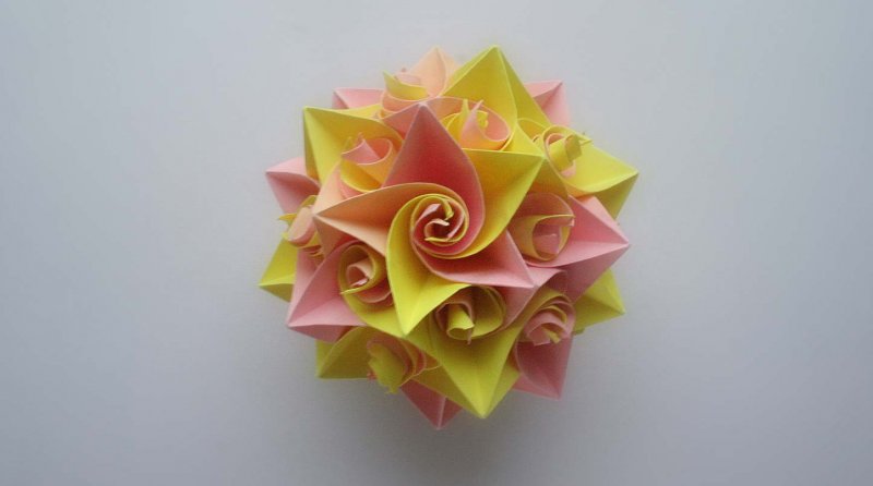Оригами бабочка из бумаги
