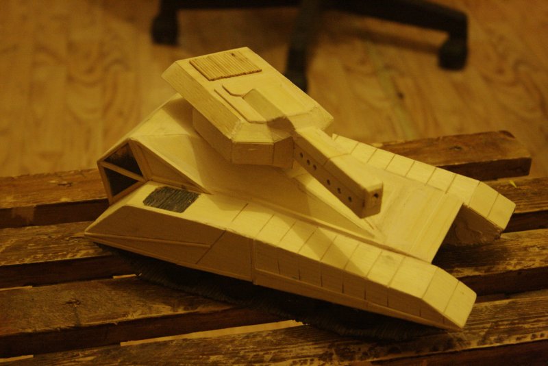 Модульное оригами танк т 34