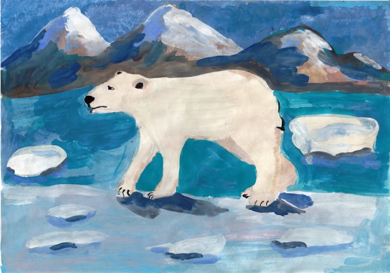Таяние ледников медведи ледники