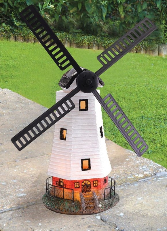 Декоративное украшение для сада ветряная мельница