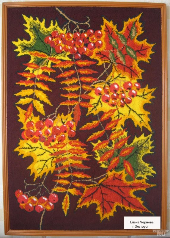 Декоративное панно осень