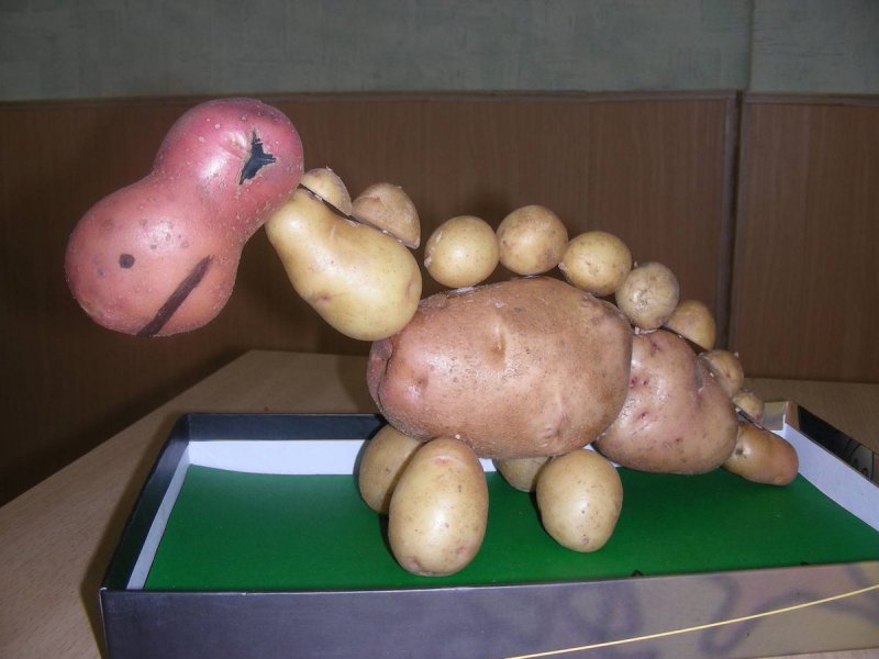 Поделки из картошки своими