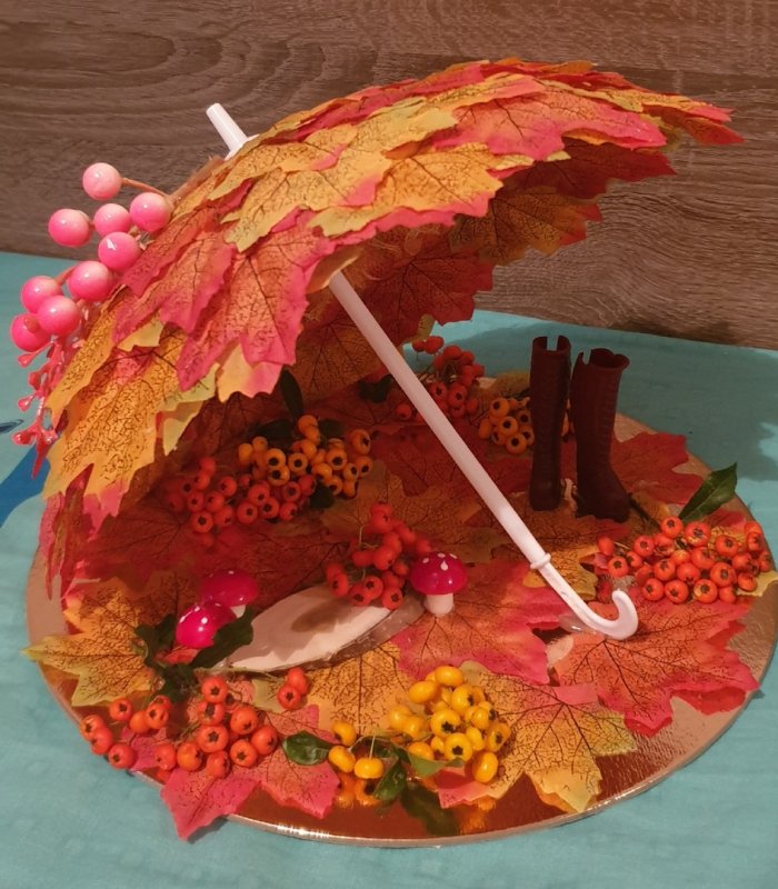 Осеннее дерево поделка в детский сад