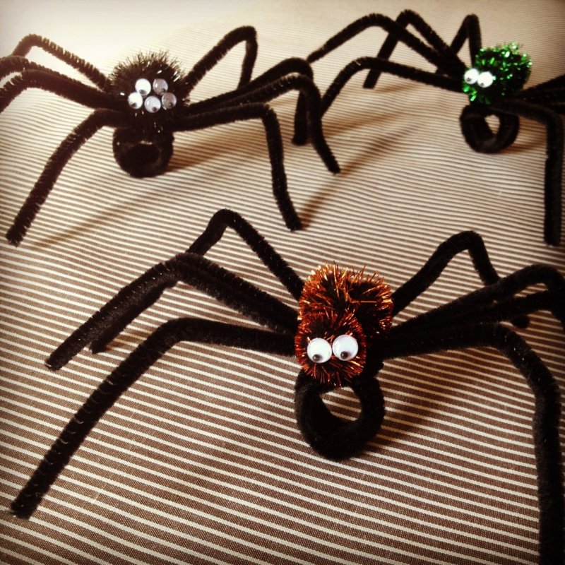 Поделки на Хэллоуин паук