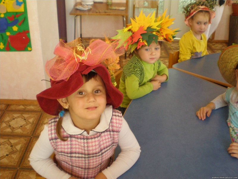 Конкурс шляпок в детском саду