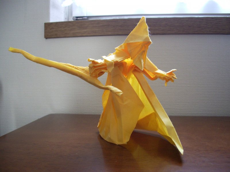 Оригами на палочке