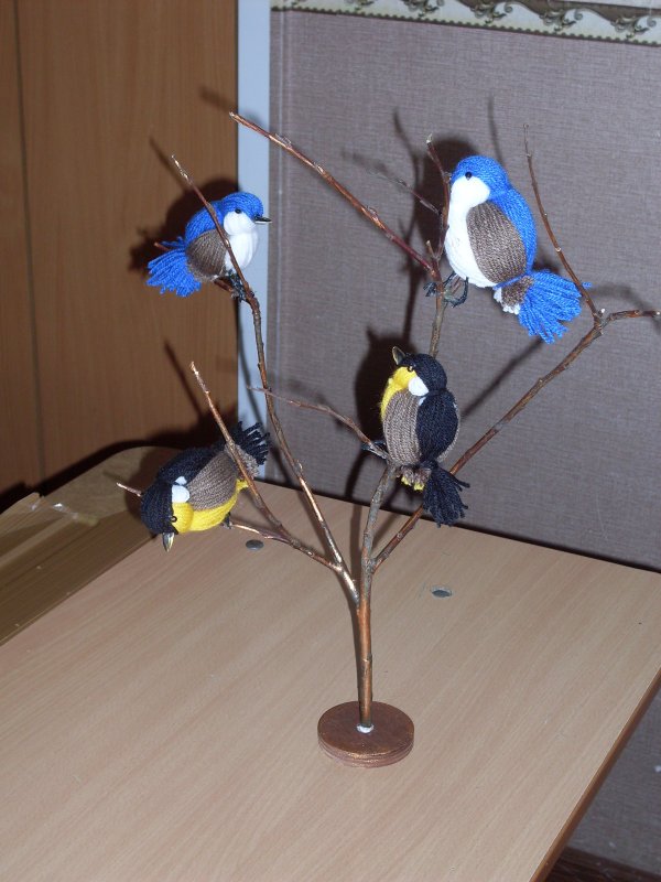 Поделки птиц своими руками из любого материала (35 фото)