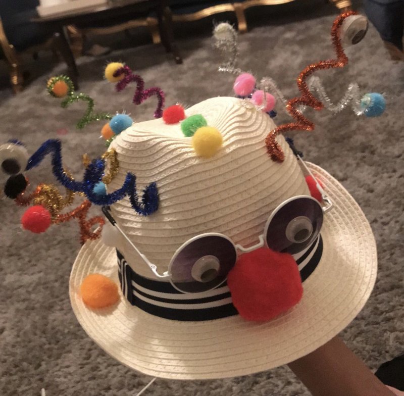 Необычные шляпы детские