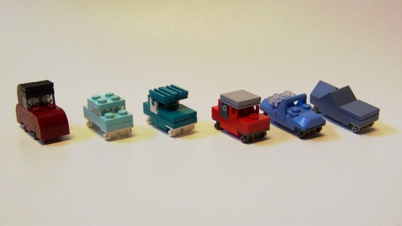 Лего мини постройки машинки