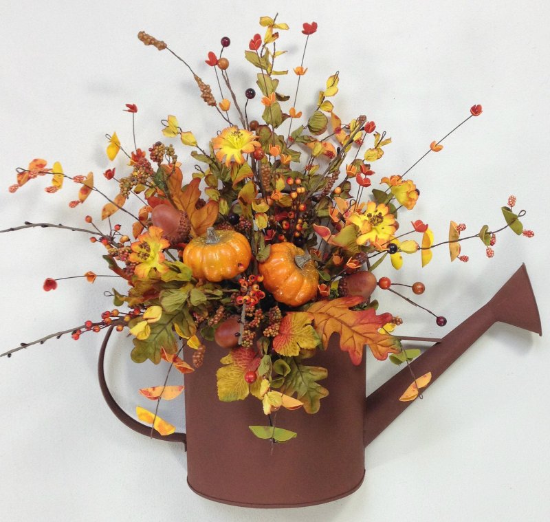 Осенняя флористическая композиция