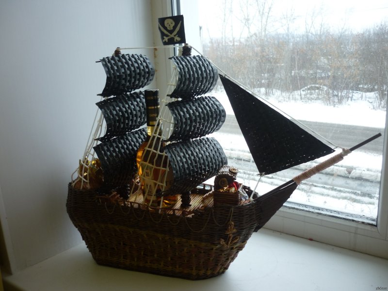 Плетеный корабль