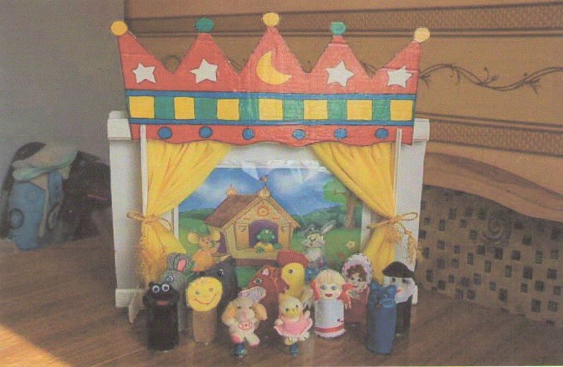 Детский театр из коробки