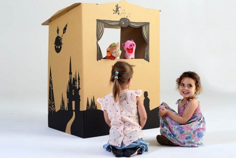 Картонный театр для детей