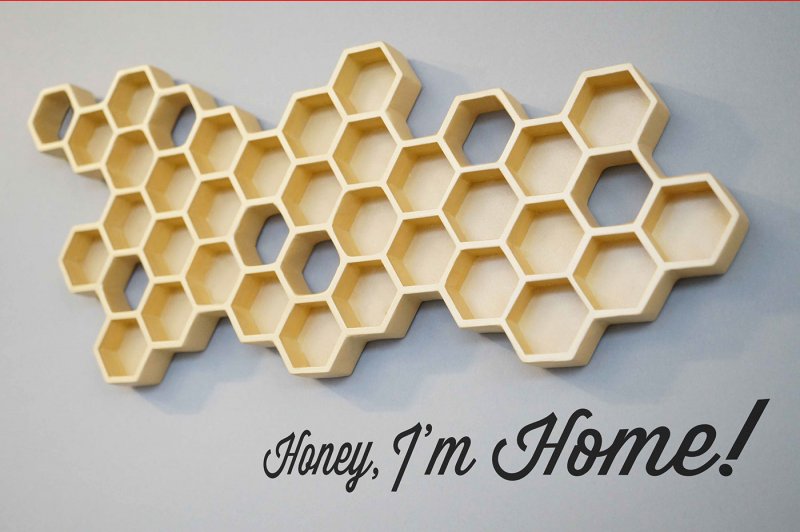Форма пчелиных сот
