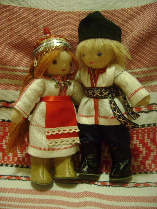 Нарспи и Сетнер куклы