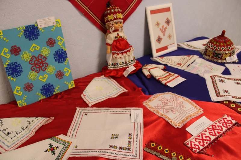 Мини музей Чувашской вышивки в детском саду