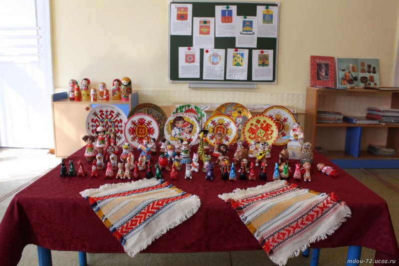 Мини музей Чувашской культуры в детском саду