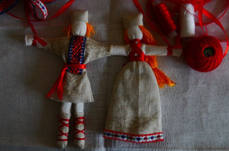 Текстильная кукла оберег