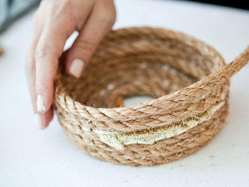 Веревка для плетения корзин