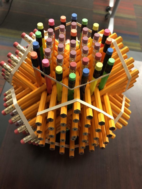 Искусство из карандашей