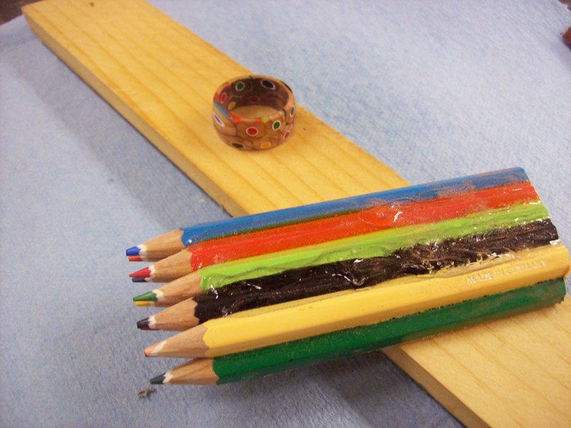 Необычные цветные карандаши