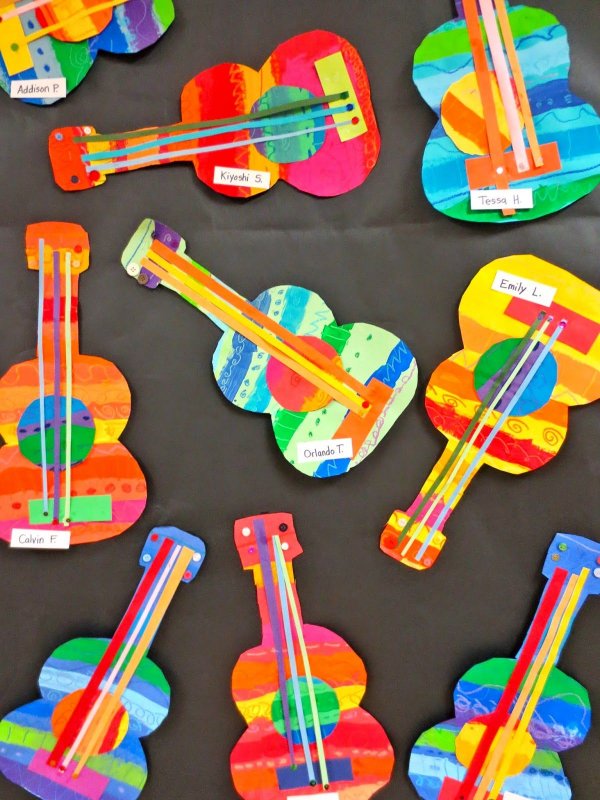 Музыкальные инструменты поделки для детей