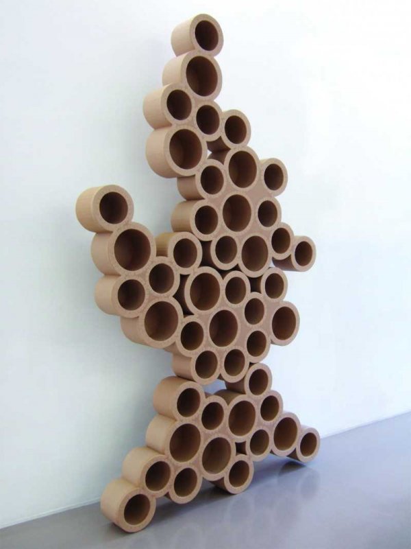 Декор из картонных труб
