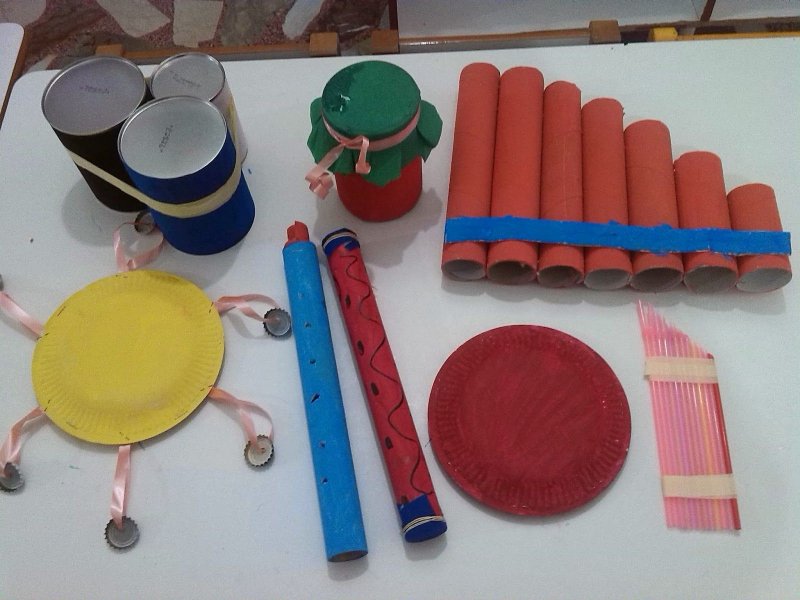 Шумовые инструменты в детском саду