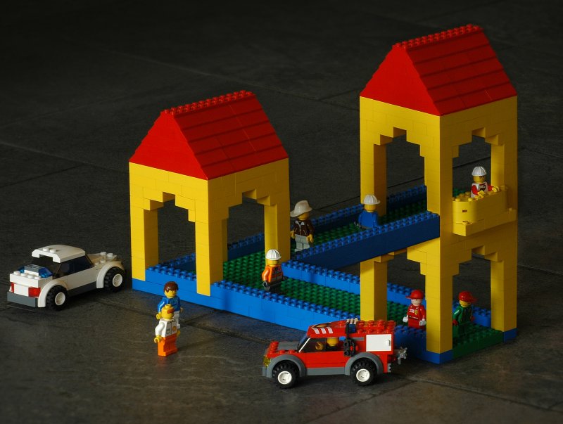 Лего постройки