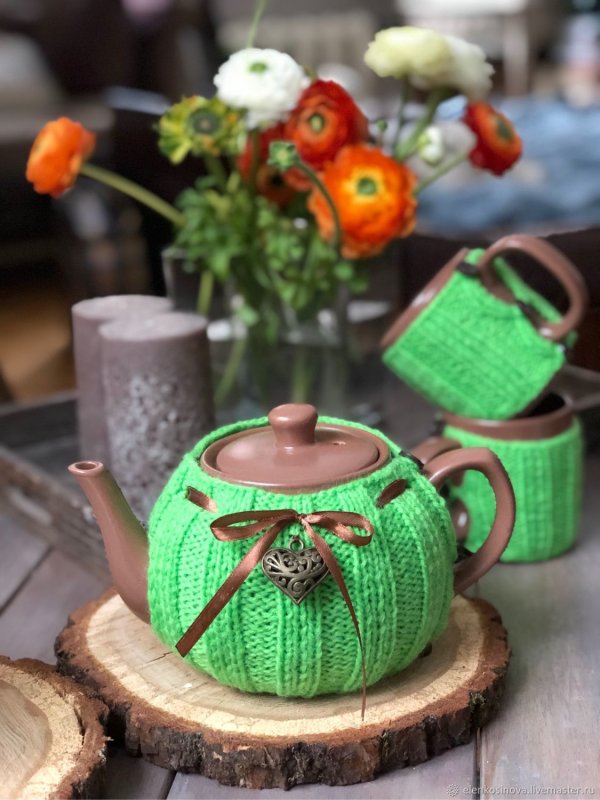 Уютные чайники Елены Косиновой