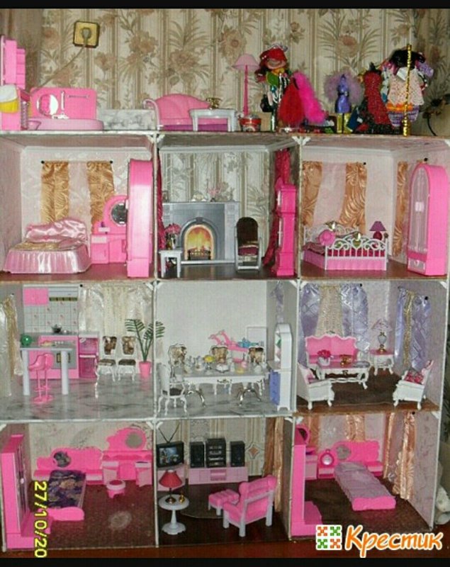Мебель для кукол Барби своими руками
