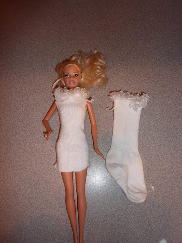 Платья для кукол Барби своими руками