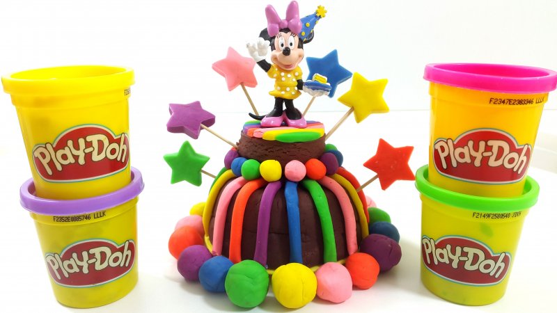Play Doh Birthday Cake