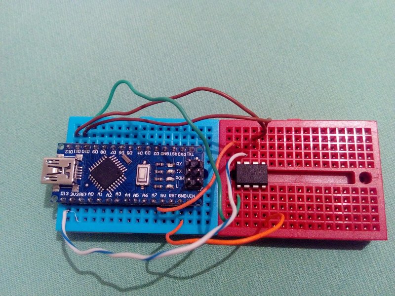 AVR программатор на Arduino Nano