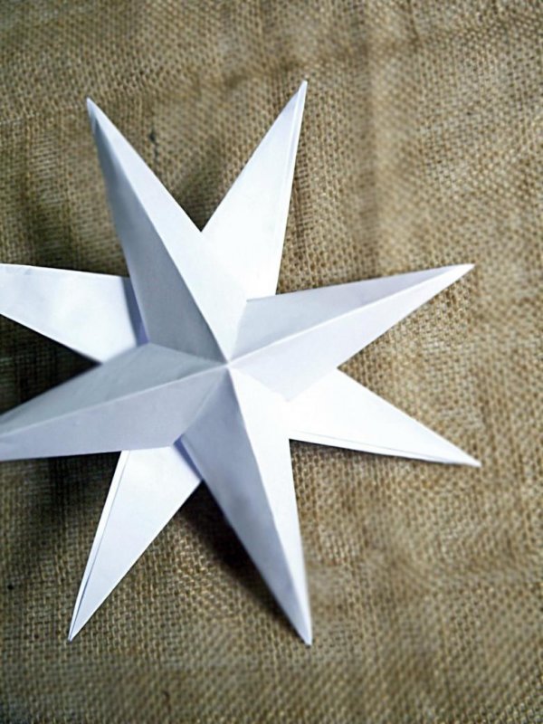 Звезда из бумаги