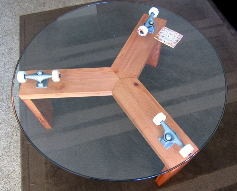 Поворотный стол из фанеры