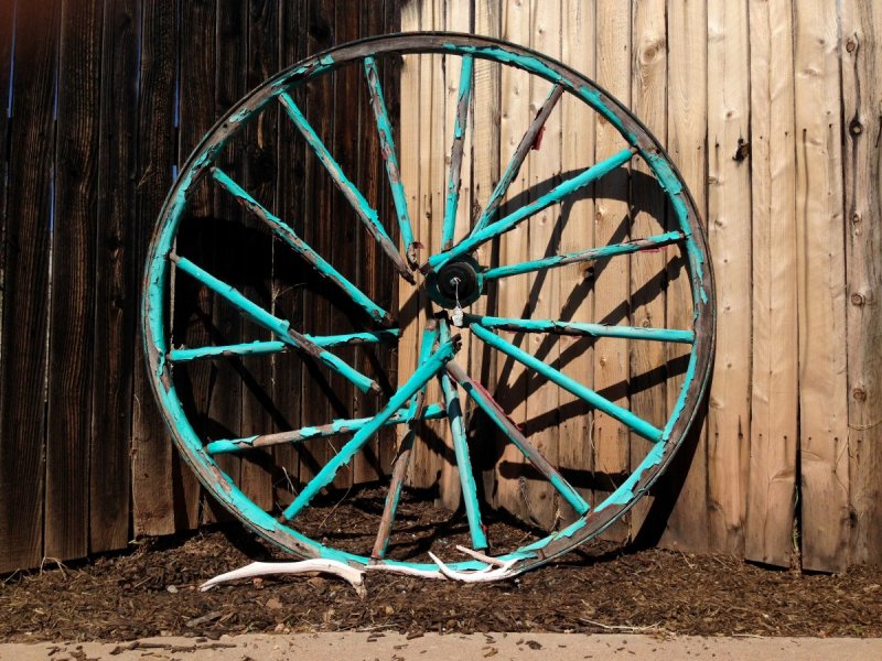 Самодельное колесо на велосипед