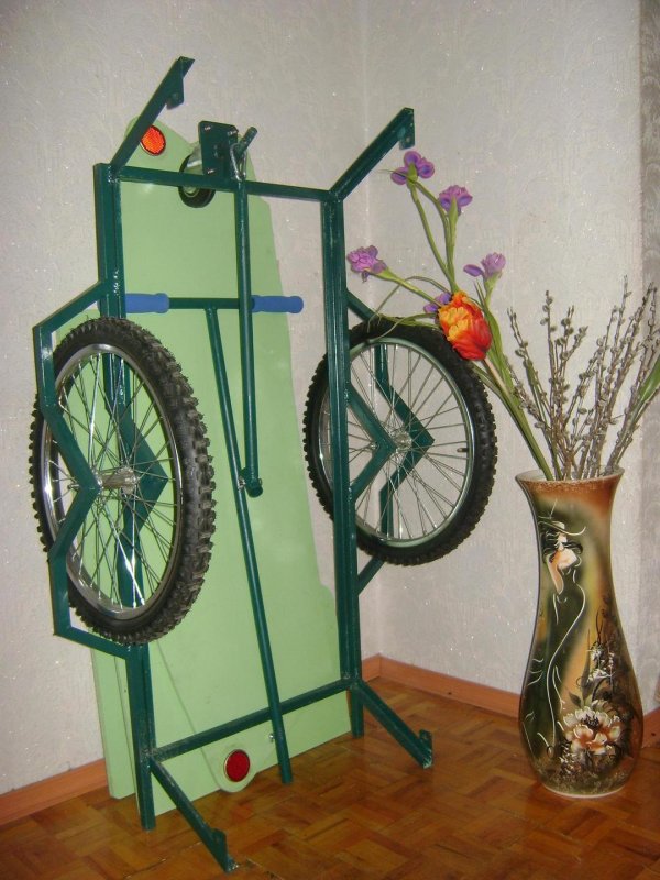 Тележка из велосипедных колес