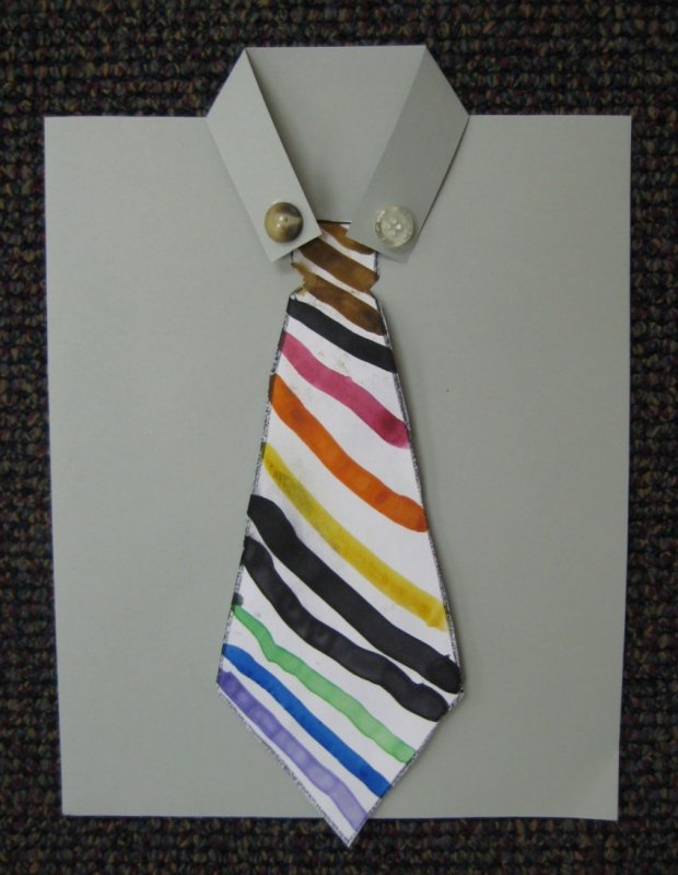 Подарок папе галстук