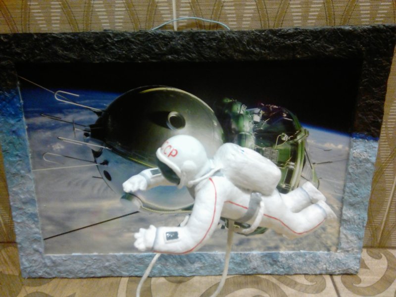 Поделки из папье маше ко Дню космонавтики