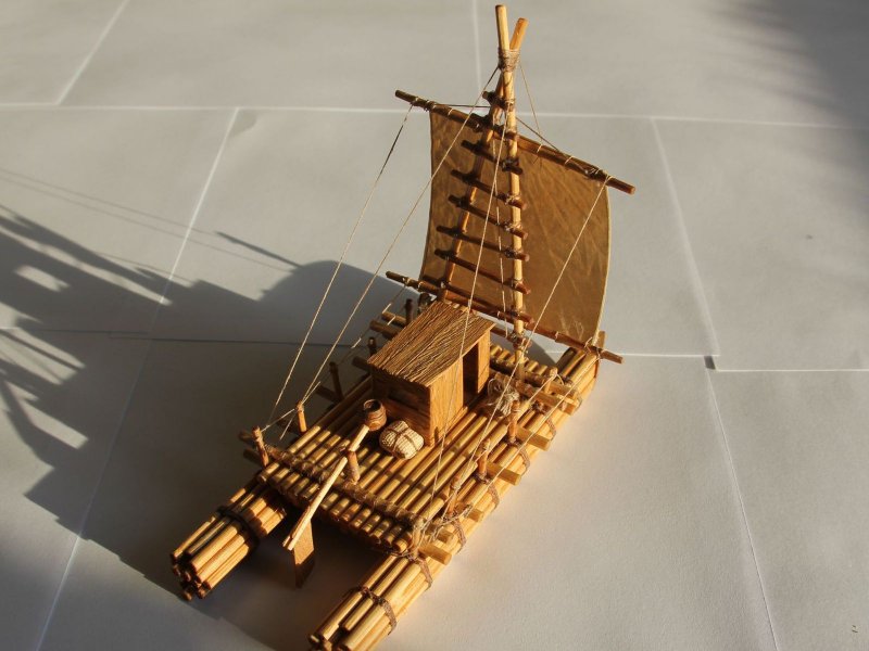 Каркас деревянного корабля