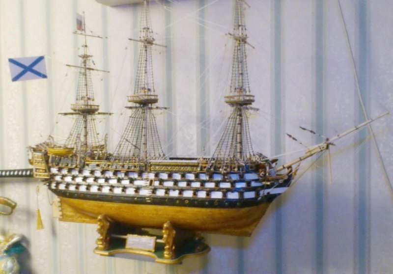 Линейный корабль Лефорт модель