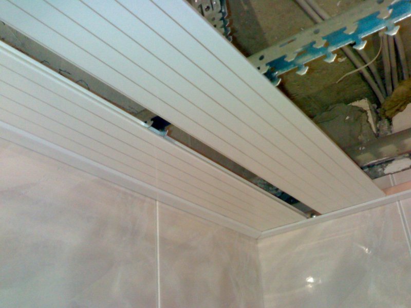 Albes реечный потолок демонтаж