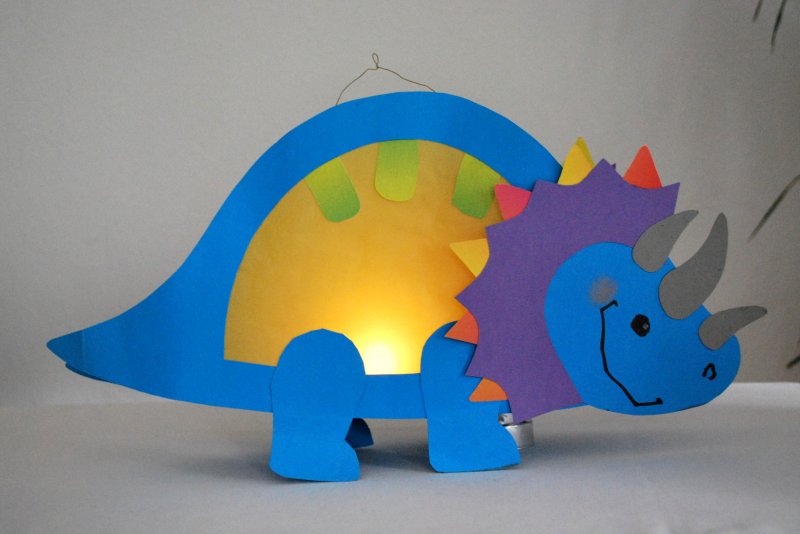Поделка динозавр для малышей