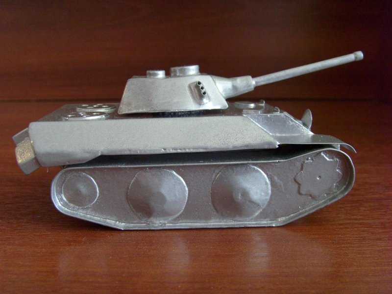 Танк т-34 поделка в садик